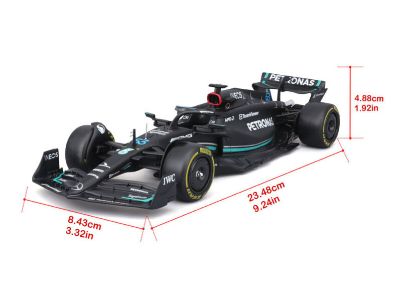Bburago Mercedes-AMG F1 W14 E 1:24 (2023) #63 George Russell